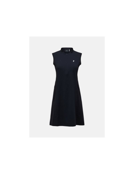 Sukienka peak performance w mountainbreath dress kolor czarny