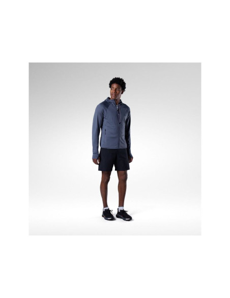 Bluza męska rossignol m textured hoodie mid layer szara