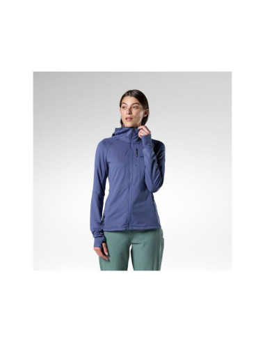 Bluza damska rossignol w textured hoodie mid layer granatowa