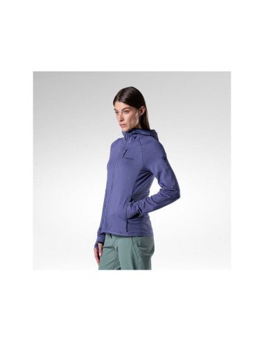 Bluza damska rossignol w textured hoodie mid layer granatowa