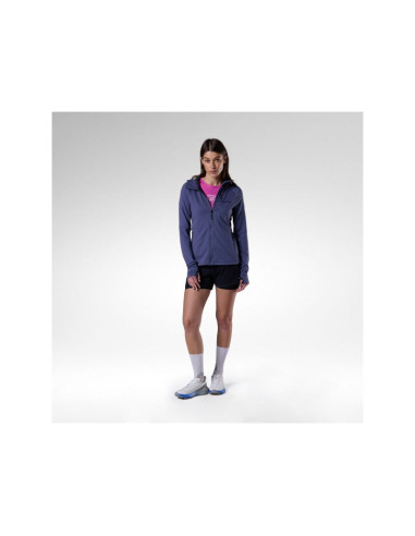 Bluza damska rossignol w textured hoodie mid layer granatowa