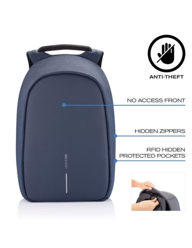 Xd design plecak antykradzieżowy bobby hero small granatowy p/n: p705.705