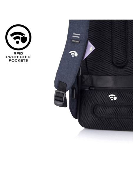 Xd design plecak antykradzieżowy bobby hero small granatowy p/n: p705.705