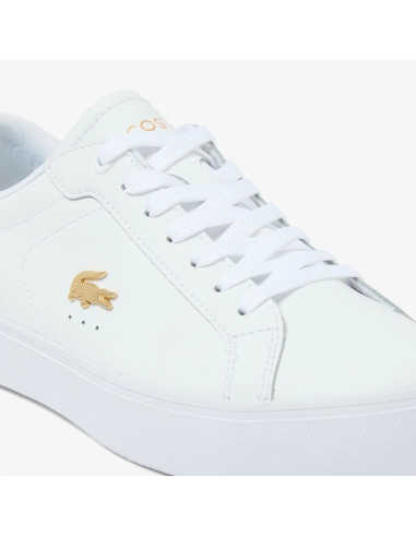 Lacoste powercourt 126 3 sfa wht/gld (751sfa019221661)