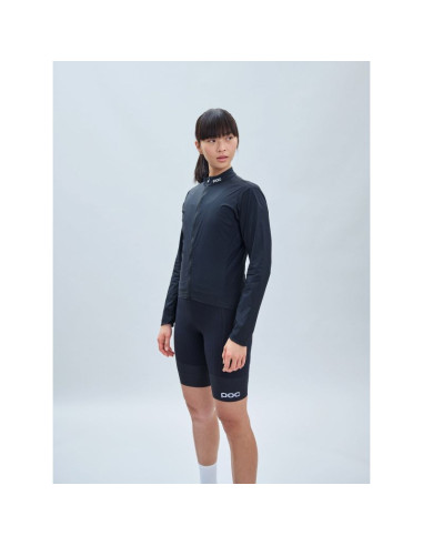 Kurtka rowerowa poc w's essential splash jacket czarny