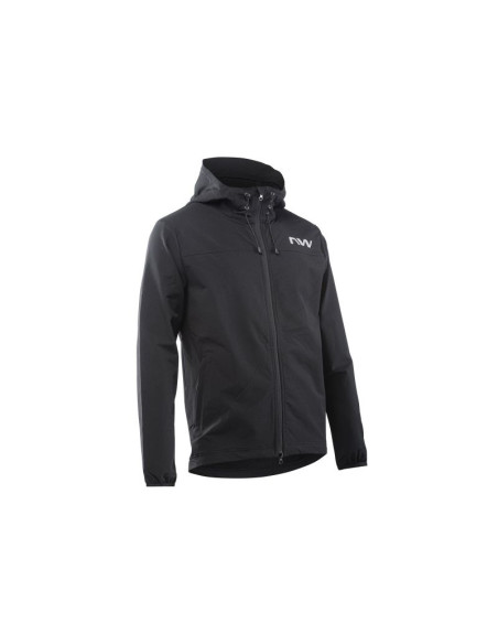 Kurtka rowerowa northwave rampage lightshell jacket czarny