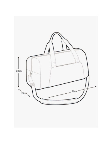 Torba podróżna evoc weekender 40 curry - black