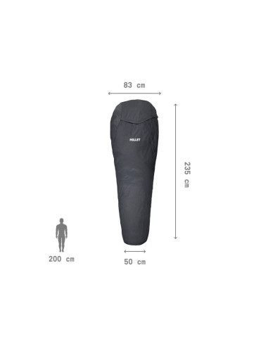 Śpiwór millet bivy bag czarny