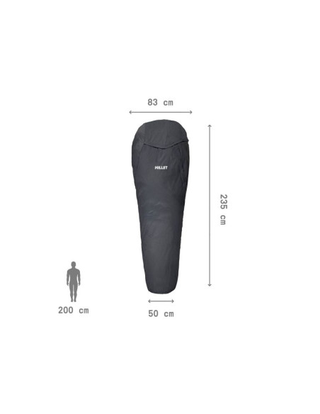 Śpiwór millet bivy bag czarny