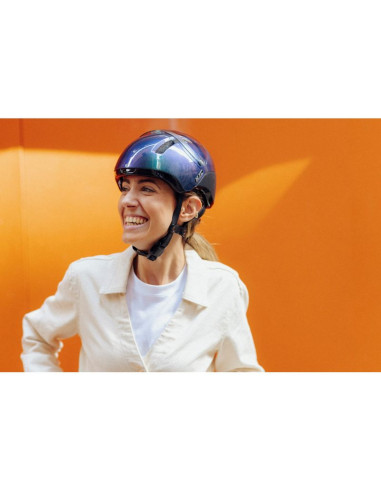Kask rowerowy hjc calido plus czarny metal black r.s