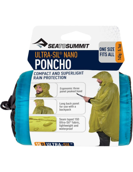 Poncho sea to summit ultra-sil™ nano (aponstd/bl)