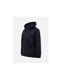 Bluza damska peak performance w original small logo zip kolor czarny 2
