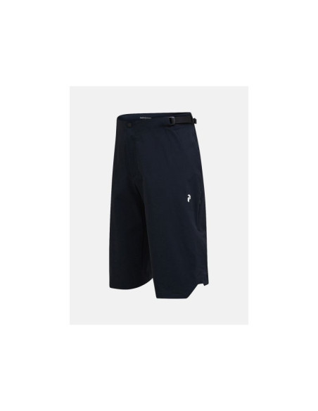Szorty męskie peak performance m trail shorts kolor czarny