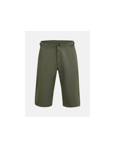 Szorty męskie peak performance m trail shorts kolor zielony