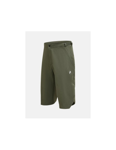 Szorty męskie peak performance m trail shorts kolor zielony