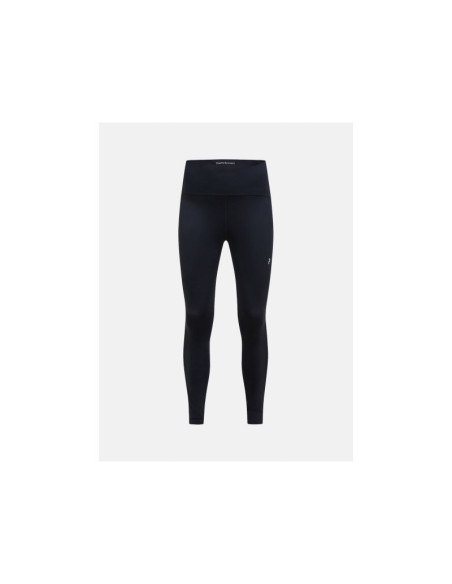 Legginsy damskie peak performance w light tights kolor czarny