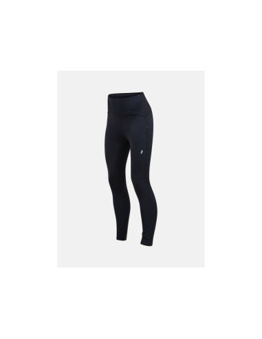 Legginsy damskie peak performance w light tights kolor czarny