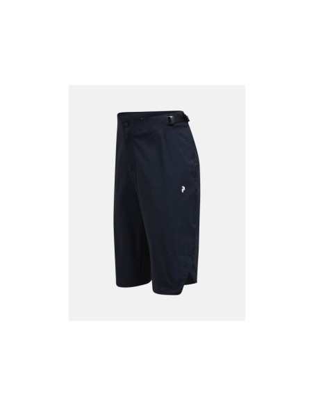 Szorty damskie peak performance w trail shorts kolor czarny