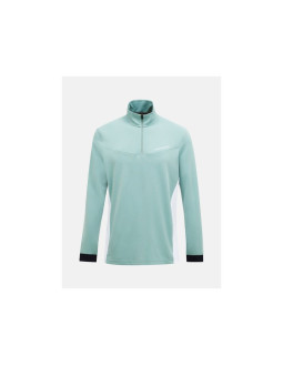 Bluza męska peak performance m swift motion midlayer kolor zielony