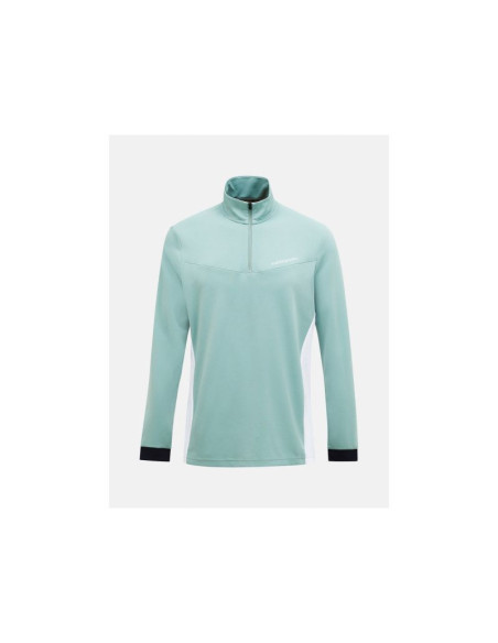 Bluza męska peak performance m swift motion midlayer kolor zielony