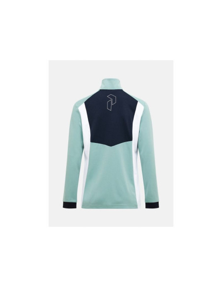 Bluza męska peak performance m swift motion midlayer kolor zielony
