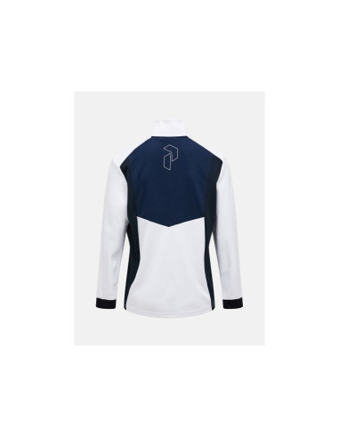 Bluza męska peak performance m swift motion midlayer kolor biały
