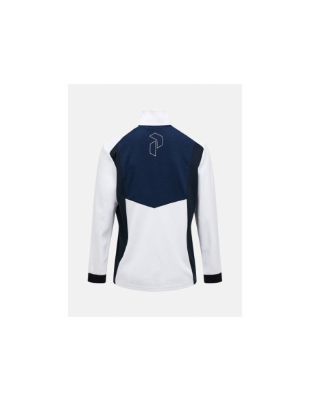 Bluza męska peak performance m swift motion midlayer kolor biały