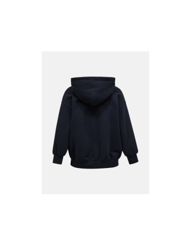Bluza damska peak performance w terry graphic hood kolor czarny