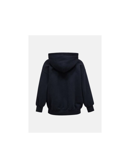 Bluza damska peak performance w terry graphic hood kolor czarny