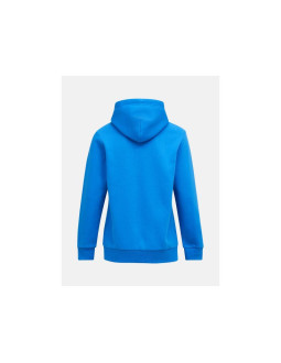 Bluza męska peak performance m original small logo zip hood kolor niebieski 2
