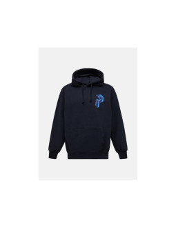 Bluza męska peak performance m terry graphic hood kolor czarny