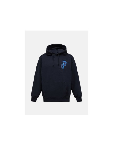 Bluza męska peak performance m terry graphic hood kolor czarny