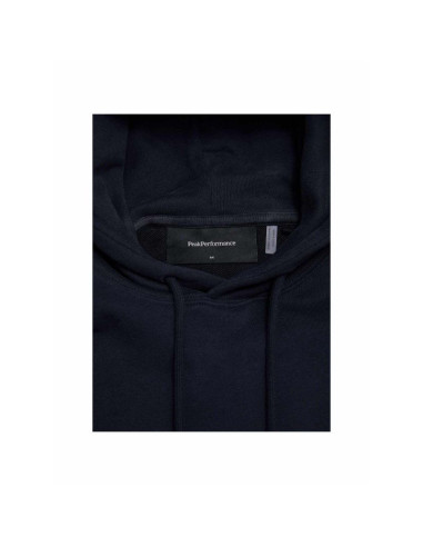 Bluza męska peak performance m terry graphic hood kolor czarny