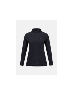 Bluza damska peak performance w discover midlayer kolor czarny
