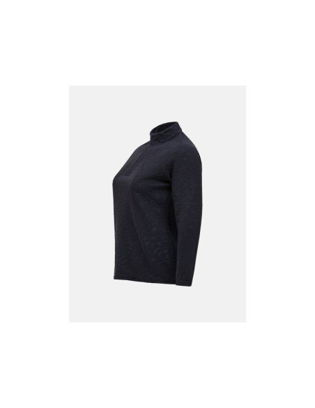 Bluza damska peak performance w discover midlayer kolor czarny