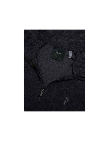 Bluza damska peak performance w discover midlayer kolor czarny