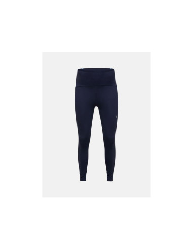 Legginsy damskie peak performance w light tights kolor granatowy