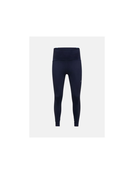 Legginsy damskie peak performance w light tights kolor granatowy