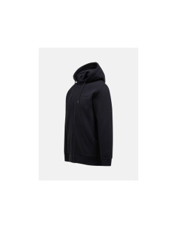 Bluza męska peak performance m original small logo zip kolor czarny 2