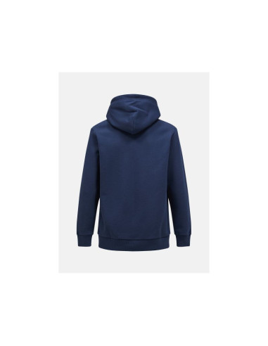 Bluza męska peak performance m original small logo zip kolor granatowy
