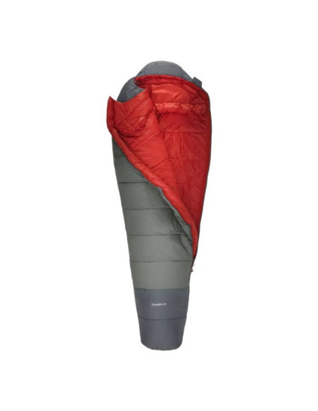 Robens snowfall iii dorosły śpiwór pół prostokątny nylon, poliester zielony