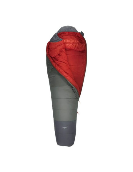 Robens snowfall ii dorosły śpiwór pół prostokątny nylon, poliester zielony