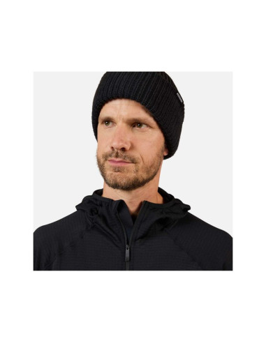 Bluza męska męska rossignol blackside mix fzh fleece czarna