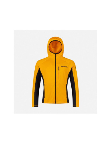 Bluza męska rossignol blackside mix fzh fleece żółta