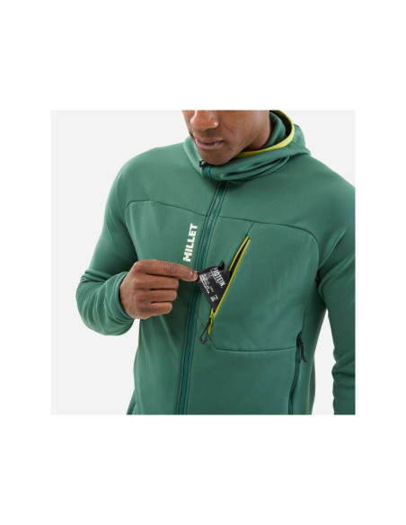 Bluza millet m seneca fleece hoodie zielona