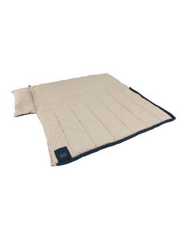 Outwell contour lux xl dorosły śpiwór prostokątny poliester niebieski
