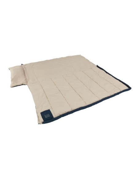 Outwell contour lux xl dorosły śpiwór prostokątny poliester niebieski