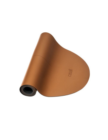 Mata casall yoga mat grip & cushion iii oval mat 5mm kolor brązowy