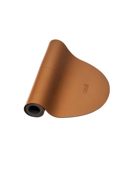 Mata casall yoga mat grip & cushion iii oval mat 5mm kolor brązowy