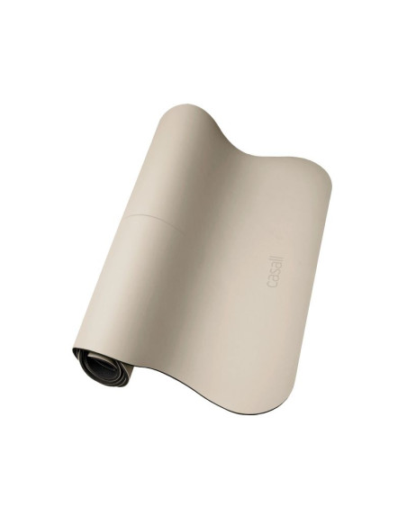 Mata casall yoga mat grip & cushion iii scallop 5mm kolor piaskowy